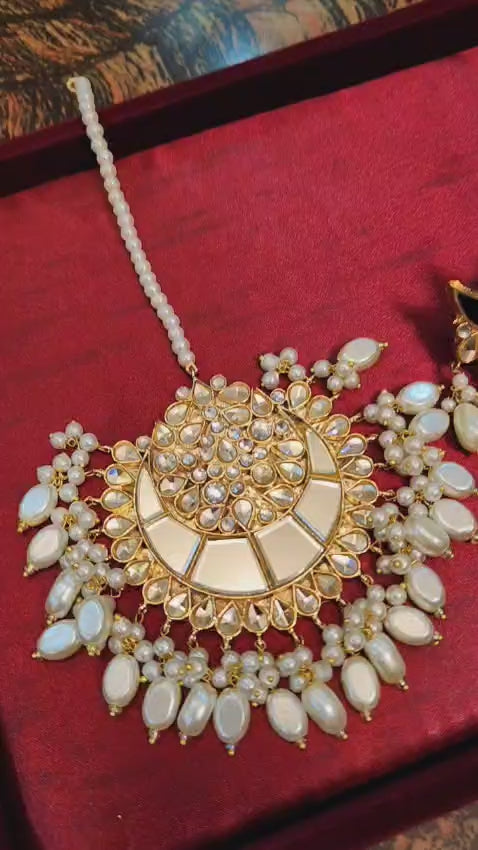 SHEHNAI EARRINGS TIKKA