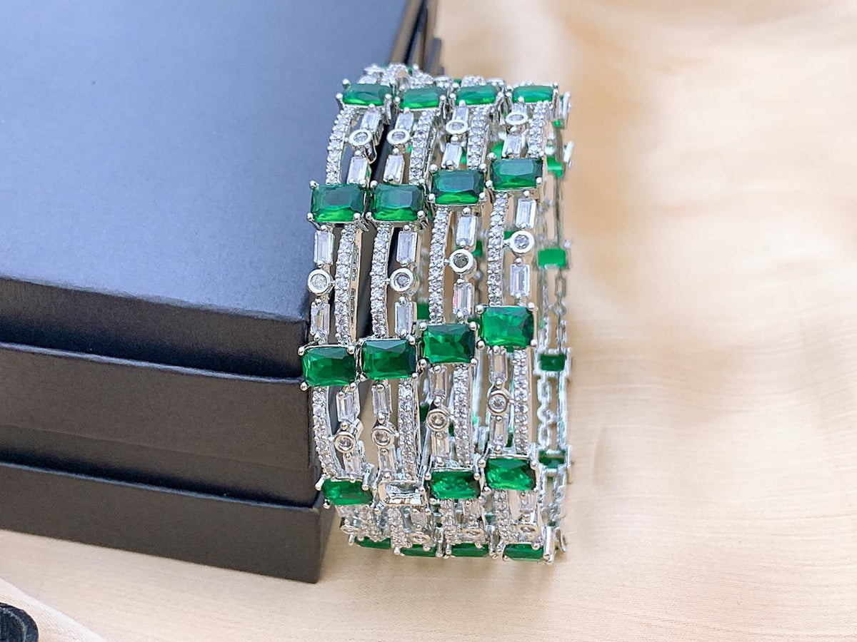 EMERALD BANGLES